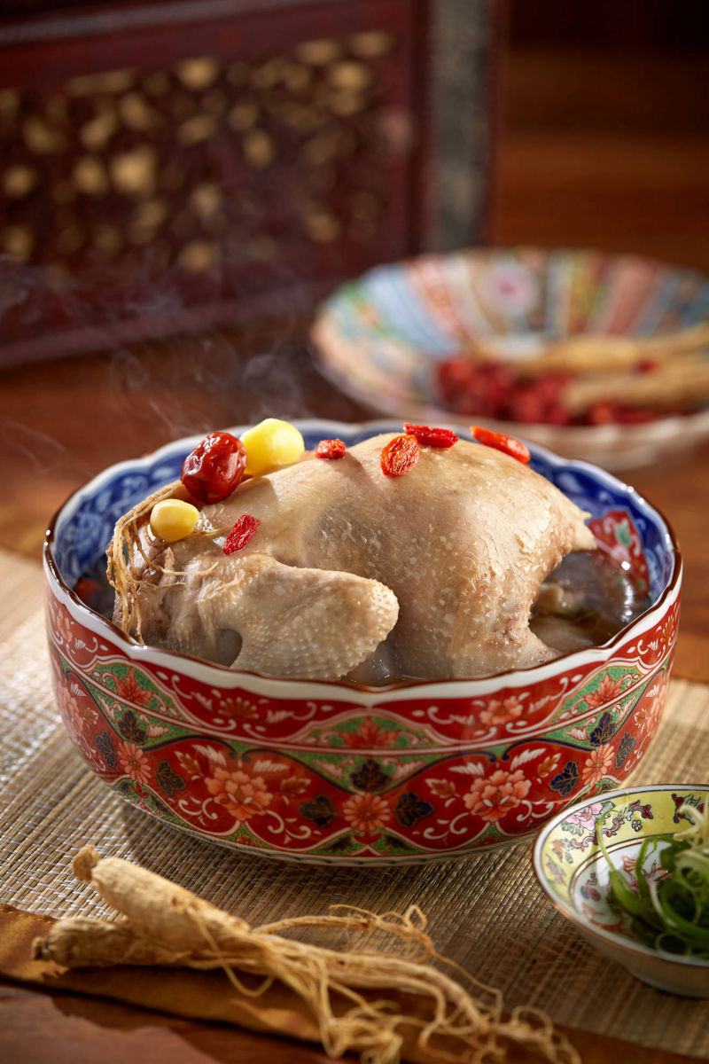 Herbal Ginseng Chicken Soup